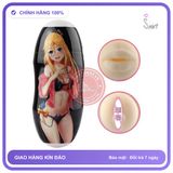 Cốc Âm Đạo 2 Đầu Anime chính hãng - sạc USB, chất liệu an toàn cho da, dễ vệ sinh - giao hàng che tên kín đáo