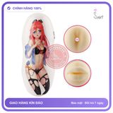 Cốc Âm Đạo 2 Đầu Anime chính hãng - sạc USB, chất liệu an toàn cho da, dễ vệ sinh - giao hàng che tên kín đáo