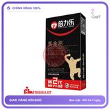 Bao Cao Su Nhân Màu Đen Hộp 10 Cái chính hãng - ôm sát cảm giác thật, chất liệu latex an toàn, hàng nhập khẩu - giao hàng che tên kín đáo