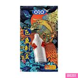 Bao cao su OLO Cá Thần nhiều gai cạnh có bi mềm 1.5cm hộp 1 cái [Mã CK-SP915022-03]