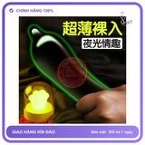 Bao Cao Su Huỳnh Quang Phát Sáng Hộp 7 Cái chính hãng - ôm sát cảm giác thật, chất liệu latex an toàn, hàng nhập khẩu - giao hàng che tên kín đáo