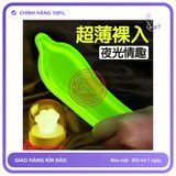 Bao Cao Su Huỳnh Quang Phát Sáng Hộp 7 Cái chính hãng - ôm sát cảm giác thật, chất liệu latex an toàn, hàng nhập khẩu - giao hàng che tên kín đáo