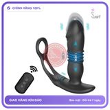 Trứng Rung Đen Thụt Rohs Quai Đeo Điều Khiển Từ Xa chính hãng - chất liệu an toàn cho da, dễ vệ sinh, êm ái khi dùng - giao hàng che tên kín đáo