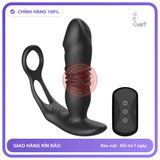 Trứng Rung Đen Thụt Rohs Quai Đeo Điều Khiển Từ Xa chính hãng - chất liệu an toàn cho da, dễ vệ sinh, êm ái khi dùng - giao hàng che tên kín đáo