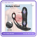 Trứng Rung Đen Thụt Rohs Quai Đeo Điều Khiển Từ Xa chính hãng - chất liệu an toàn cho da, dễ vệ sinh, êm ái khi dùng - giao hàng che tên kín đáo