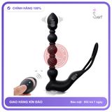 Cây Rung Đen Body-Safe Quai Đeo Điều Khiển Từ Xa chính hãng - chất liệu an toàn cho da, dễ vệ sinh, êm ái khi dùng - giao hàng che tên kín đáo