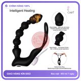 Cây Rung Đen Body-Safe Quai Đeo Điều Khiển Từ Xa chính hãng - chất liệu an toàn cho da, dễ vệ sinh, êm ái khi dùng - giao hàng che tên kín đáo