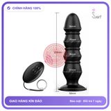 Trứng Rung Đen Prostate Điều Khiển Từ Xa chính hãng - 10 chế độ rung, sạc USB, chống nước - giao hàng che tên kín đáo