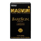 Bao cao su có gai kích thước lớn Trojan Magnum Bareskin | Hộp 10 [Mã CK-SP917226-03]