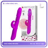 Dương Vật Prettylove Ward Rung Xoay Thụt chính hãng - sạc USB, rung nhấp chuyển động đẩy tới và lui tự động, chống nước - giao hàng che tên kín đáo