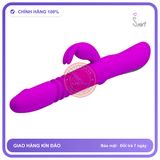 Dương Vật Prettylove Ward Rung Xoay Thụt chính hãng - sạc USB, rung nhấp chuyển động đẩy tới và lui tự động, chống nước - giao hàng che tên kín đáo