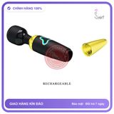 Chày Rung Massage Prettylove Body Wand chính hãng - sạc USB, silicone mềm mại, chất liệu an toàn cho da - giao hàng che tên kín đáo