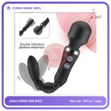 Chày Rung Masage 2 Đầu Hậu Môn chính hãng - silicone y tế, chất liệu an toàn cho da, dễ vệ sinh - giao hàng che tên kín đáo