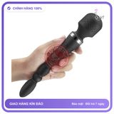 Chày Rung Masage 2 Đầu Hậu Môn chính hãng - silicone y tế, chất liệu an toàn cho da, dễ vệ sinh - giao hàng che tên kín đáo