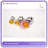 Phích Cắm Hậu Môn Inox Đủ Size chính hãng - chất liệu an toàn cho da, dễ vệ sinh, êm ái khi dùng - giao hàng che tên kín đáo