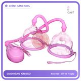 Máy Tập Ngực Breast Pump Tự Động (Baile) chính hãng - rung êm không tiếng động, chất liệu an toàn cho da, dễ vệ sinh - giao hàng che tên kín đáo
