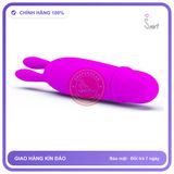 Dương Vật Thỏ Prettylove Boyce Nhỏ chính hãng - 10 chế độ rung, sạc USB, silicone mềm mại - giao hàng che tên kín đáo