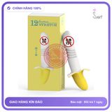 Dương Vật Chuối Stretch rung nhấp chuyển động đẩy tới và lui chính hãng - 12 tốc độ rung, rung nhấp chuyển động đẩy tới và lui tự động, silicone y tế - giao hàng che tên kín đáo