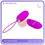 Trứng Rung Prettylove Jenny Điều Khiển Từ Xa chính hãng - 12 cấp độ rung, sạc USB, rung êm không tiếng động - giao hàng che tên kín đáo