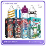 Bao Cao Su Gai Tứ Linh Hộp 3 Cái chính hãng - có gai nổi, có hương thơm, ôm sát cảm giác thật - giao hàng che tên kín đáo