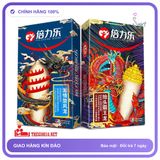 Bao Cao Su Gai Tứ Linh Hộp 3 Cái chính hãng - có gai nổi, có hương thơm, ôm sát cảm giác thật - giao hàng che tên kín đáo