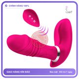 Trứng Rung Dương Vật Wearable Thụt Điều Khiển Từ Xa chính hãng - sạc usb, rung nhấp chuyển động đẩy tới và lui tự động, silicone cao cấp - giao hàng che tên kín đáo