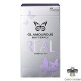 Bao cao su Jex Glamourous Butterfly Real Perfect Fit ôm sát hộp 8 chiếc [Mã CK-SP927060-06]