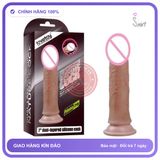 Dương Vật Đóng Lovetoy Thẳng không Rung chính hãng - đế hít tường, silicone y tế, chất liệu an toàn cho da - giao hàng che tên kín đáo