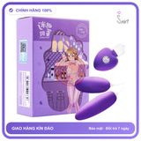 Bộ Trứng Rung Tím 2 Trứng chính hãng - sạc USB, chất liệu an toàn cho da, dễ vệ sinh - giao hàng che tên kín đáo