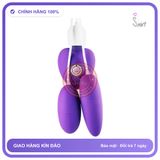 Bộ Trứng Rung Tím 2 Trứng chính hãng - sạc USB, chất liệu an toàn cho da, dễ vệ sinh - giao hàng che tên kín đáo