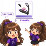 Trứng Rung Đen Đeo Yunman Thụt Điều Khiển Từ Xa chính hãng - rung nhấp chuyển động đẩy tới và lui tự động, silicone y tế, chất liệu an toàn cho da - giao hàng che tên kín đáo