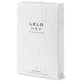 Hộp 12 bao cao su cao cấp 54mm Lelo Hex Condoms [Mã CK-SP929318-05]