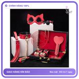 Bộ Cao Cấp Có Hộp Da chính hãng - chất liệu an toàn cho da, dễ vệ sinh, êm ái khi dùng - giao hàng che tên kín đáo