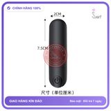 Đạn Rung Inox Nhiều Chế Độ chính hãng - 10 chế độ rung, điều khiển từ xa, chất liệu an toàn cho da - giao hàng che tên kín đáo