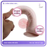 Dương Vật Đóng Thường Rung Ngoáy chính hãng - đế hít tường, silicone mềm mại, chất liệu an toàn cho da - giao hàng che tên kín đáo