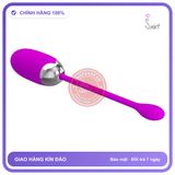 Trứng Rung Prettylove Brook chính hãng - 12 chế độ rung, sạc usb, silicone mềm mại - giao hàng che tên kín đáo