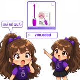 Trứng Rung Prettylove Brook chính hãng - 12 chế độ rung, sạc usb, silicone mềm mại - giao hàng che tên kín đáo