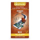 Bao Cao Su Okamoto Roman Vân Hoa Hồng [Mã CK-SP931556-06]