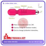 Chày Rung Massage Vibrator 20 Chế Độ chính hãng - 20 chế độ rung, sạc USB, silicone mềm mại - giao hàng che tên kín đáo