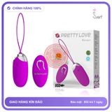 Trứng Rung Prettylove Berger Điều Khiển Từ Xa chính hãng - 12 chế độ rung, sạc usb, chống nước - giao hàng che tên kín đáo