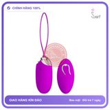 Trứng Rung Prettylove Berger Điều Khiển Từ Xa chính hãng - 12 chế độ rung, sạc usb, chống nước - giao hàng che tên kín đáo