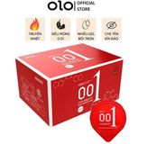 Bao cao su OLO 001 đỏ ấm nóng hộp 10 bcs [Mã CK-SP938352-07]