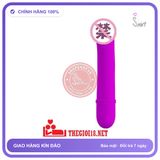 Dương Vật Kiểu Prettylove Beck Nhỏ chính hãng - 10 tốc độ rung, silicone mềm mại, chất liệu an toàn cho da - giao hàng che tên kín đáo