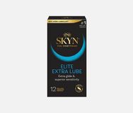 Bao Cao Su Cao Cấp Siêu Mỏng Và Nhiều Gel SKYN® Elite Extra Lube Condoms 12 Cái [Mã CK-SP940148-06]