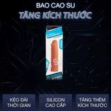 Bao cao su đôn dên Lovetoy Pleasure X-Tender tăng 25mm 378299 [Mã CK-SP945625-04]