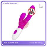 Dương Vật Kiểu Prettylove Andre chính hãng - 7 chế độ rung, silicone mềm mại, chất liệu an toàn cho da - giao hàng che tên kín đáo