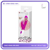 Dương Vật Kiểu Prettylove Andre chính hãng - 7 chế độ rung, silicone mềm mại, chất liệu an toàn cho da - giao hàng che tên kín đáo