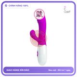 Dương Vật Kiểu Prettylove Snappy chính hãng - rung êm không tiếng động, silicone mềm mại, chất liệu an toàn cho da - giao hàng che tên kín đáo
