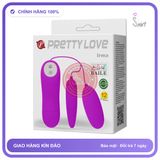 Trứng Rung Prettylove Irma 2 Trứng chính hãng - silicone cao cấp, chất liệu an toàn cho da, dễ vệ sinh - giao hàng che tên kín đáo