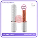 Dương Vật Đóng DIAMOND LOVE Cao Cấp Có Nhiệt chính hãng - sạc usb, điều khiển từ xa, rung nhấp chuyển động đẩy tới và lui tự động - giao hàng che tên kín đáo